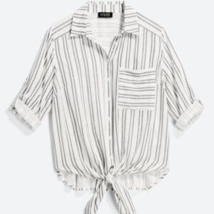 VIXBE Thompkins Tie Front Top size Medium - Stitch Fix
